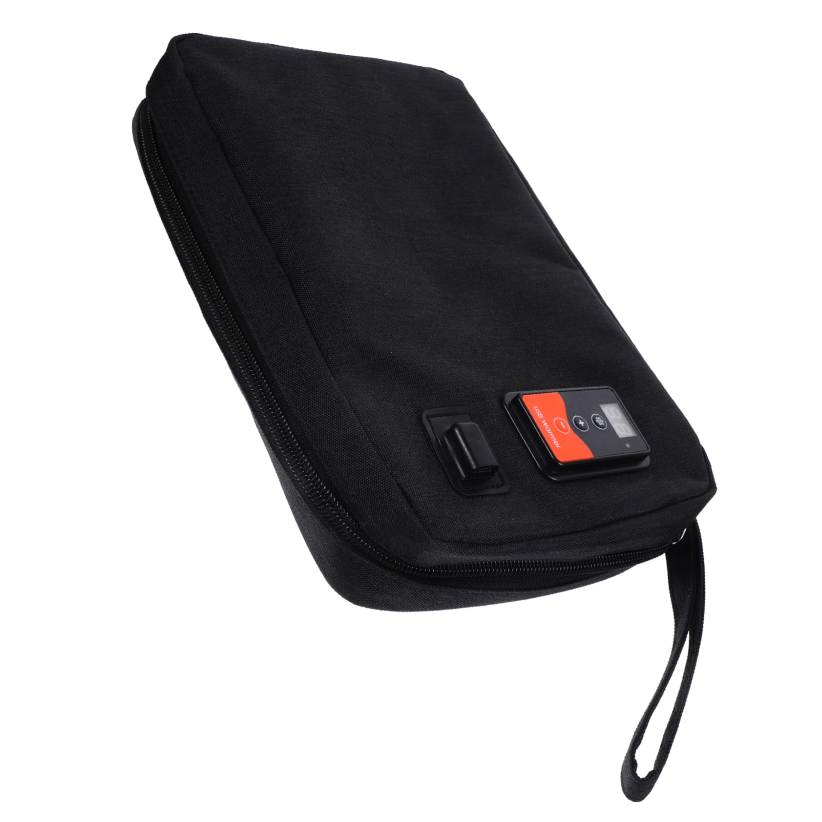 Tragbarer USB Feuchttuchwärmer für Babys mit Konstanthaltung | 20 bis 80 Tücher, Schwarz, Neopren und Polyester, für Drinnen und Draußen, mit Wärmespeicher