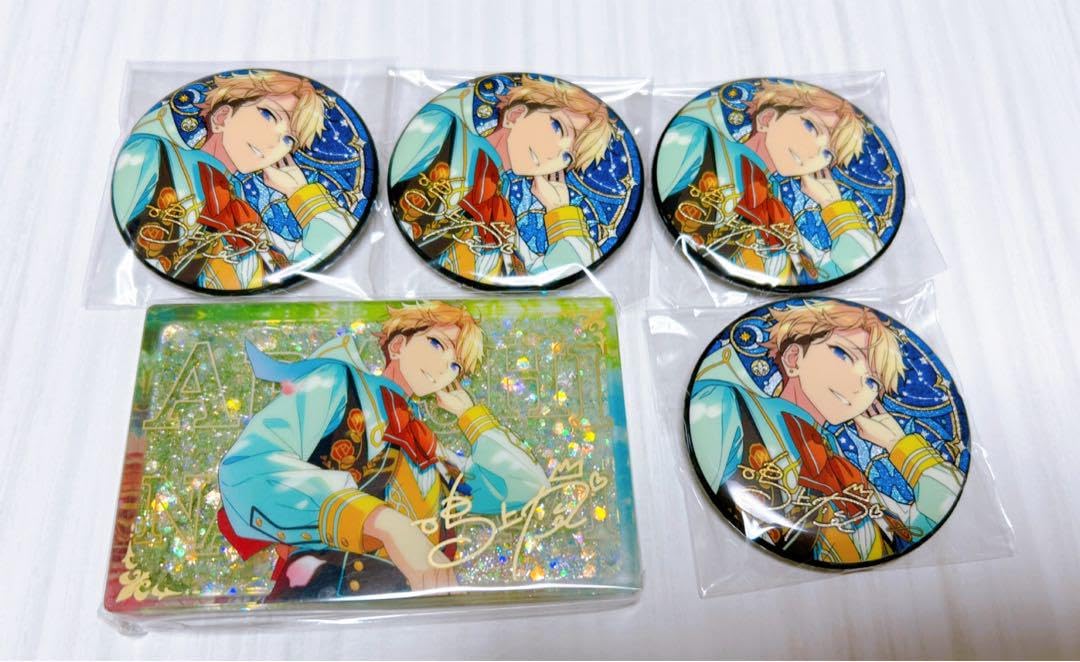 あんスタ 中国 星の向こう 星之所向 鳴上嵐 缶バッジ あんスタ】