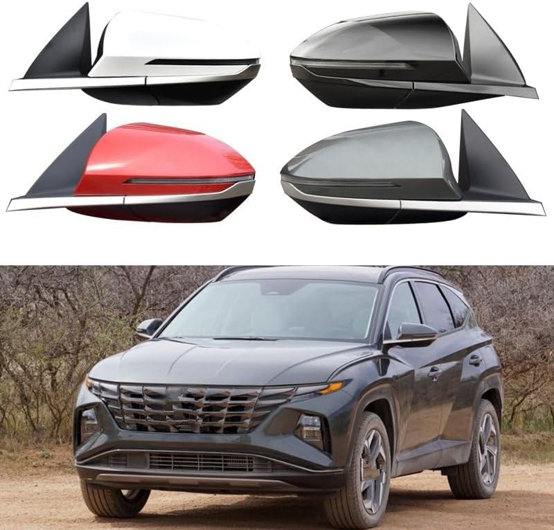 しーま 車のリアビューサイドドアミラーアセンブリ互換ヒュンダイツーソン