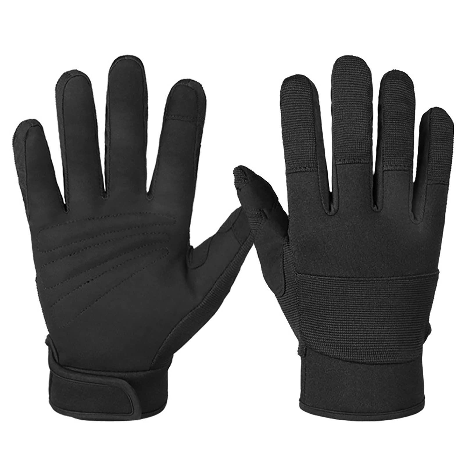Leder Garten Werkzeug mit Klettverschluss Touchscreen Gartenhandschuhe für Garten und Bodenarbeiten Arbeitshandschuhe Dornenfest Rosenhandschuhe