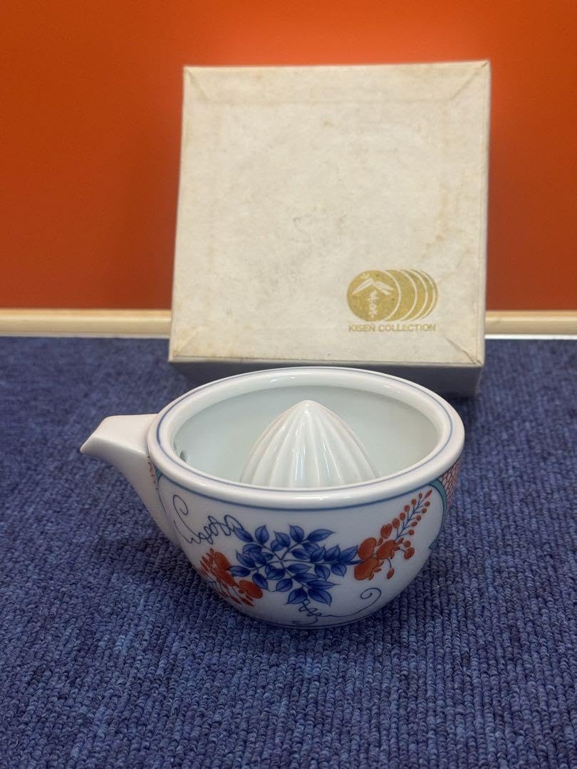 1656 其泉　色絵藤レモン絞器 Amazon | 1656 其泉 色絵藤レモン絞器 R | ノーブランド品