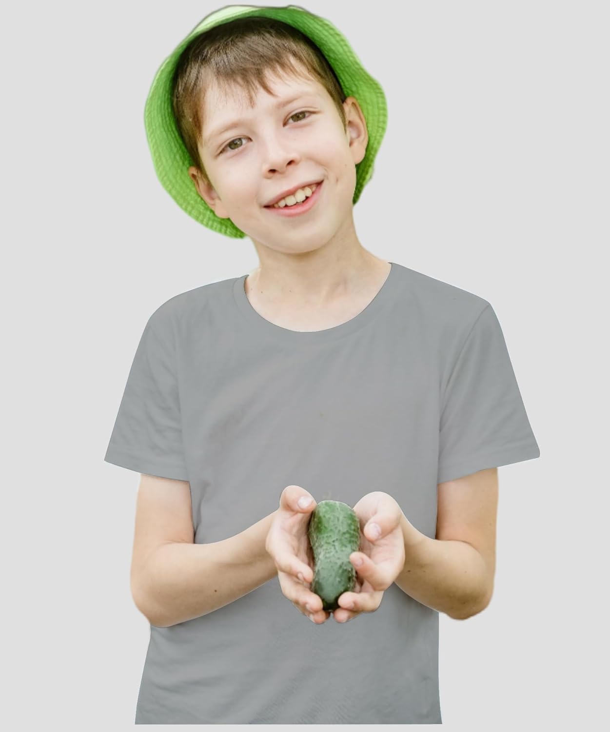 Boys/Kids/Toddlers Crew Neck Cotton T-Shirts Short Sleeve Summer Basic Tops(Age 2-12Y) - Image 2