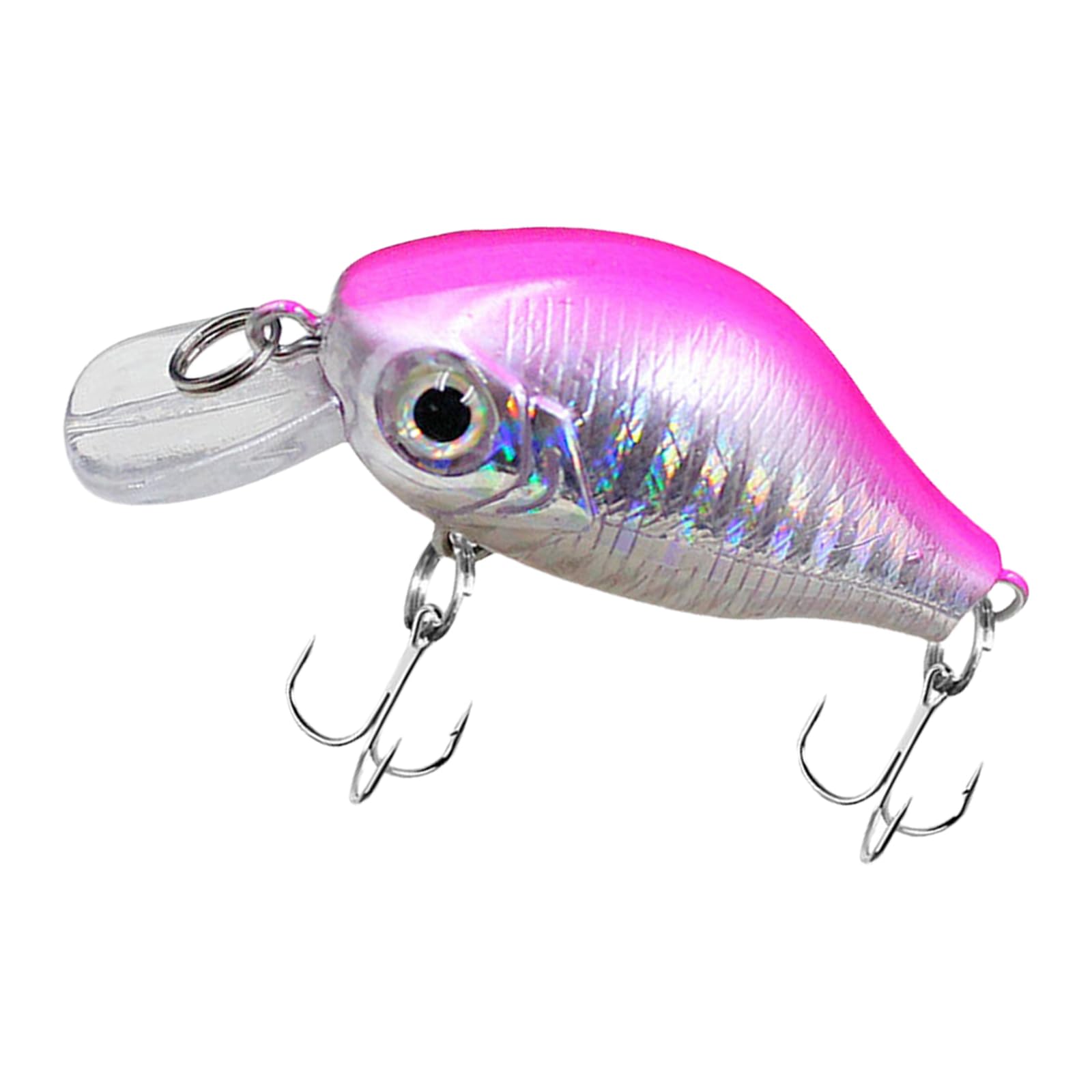 DAWTHTW Artificial Minnow Fishing Lures Small Crankbait Swimbait Fishing Accessories for Saltwater Crankbaits Artificial Baits
