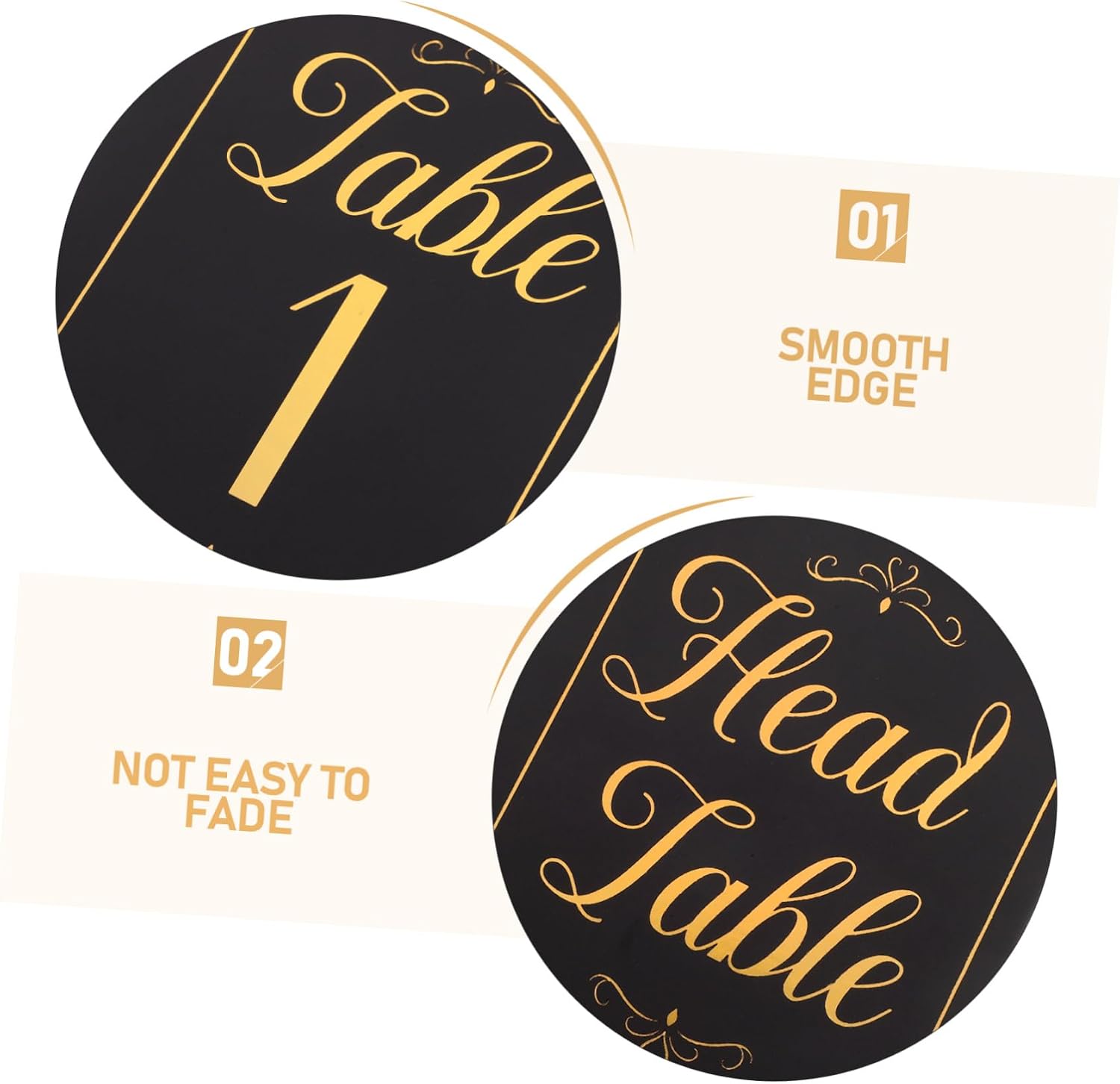 Seating Place Cards Set 31pcs Table Number Holders Wedding Birthday Number Cards Elegant Design