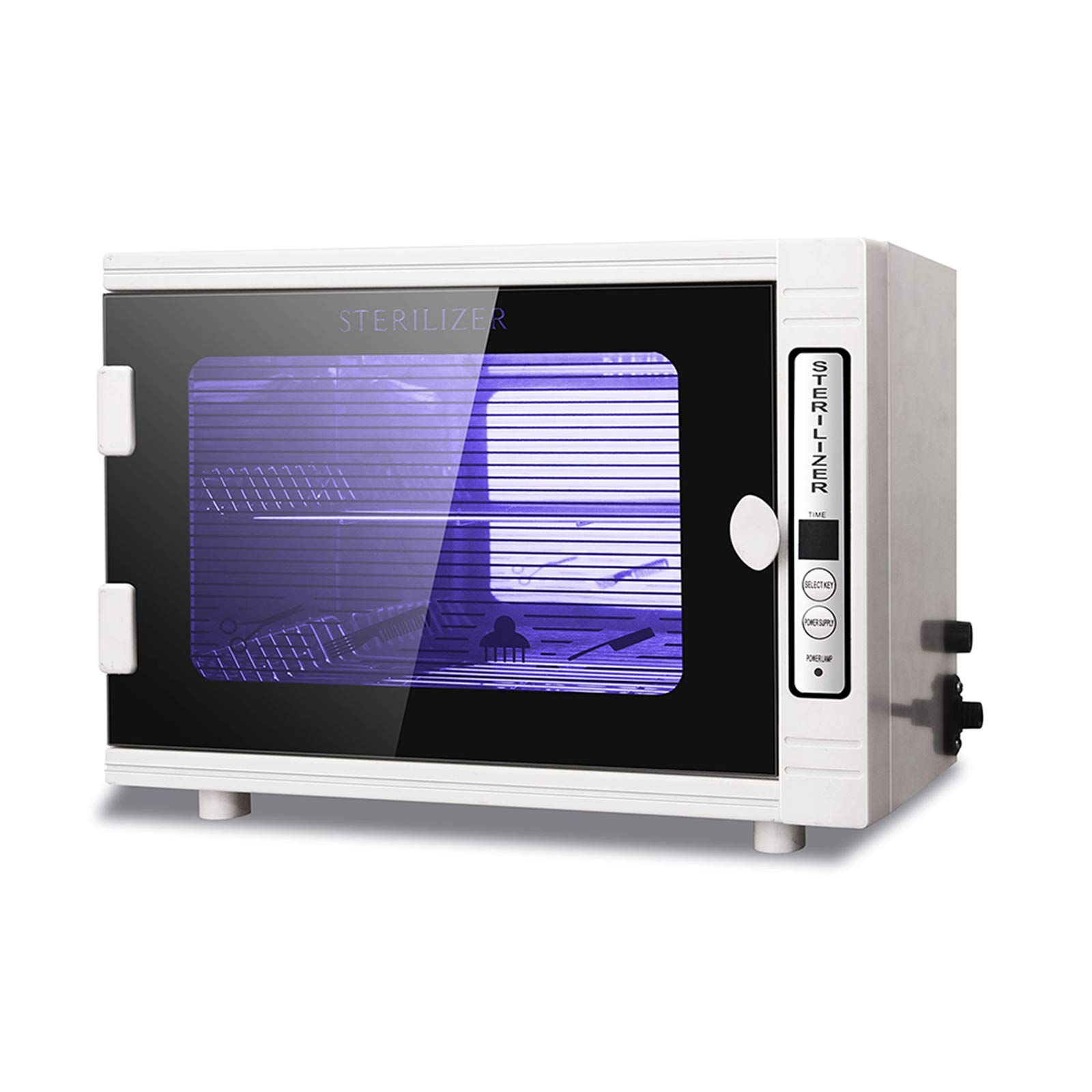 WSHA Scatola per sterilizzatore UV Scatola per disinfezione UV con capacità 12L, 5-60 Minuti, per Attrezzi Spa, Barbiere, Clinica