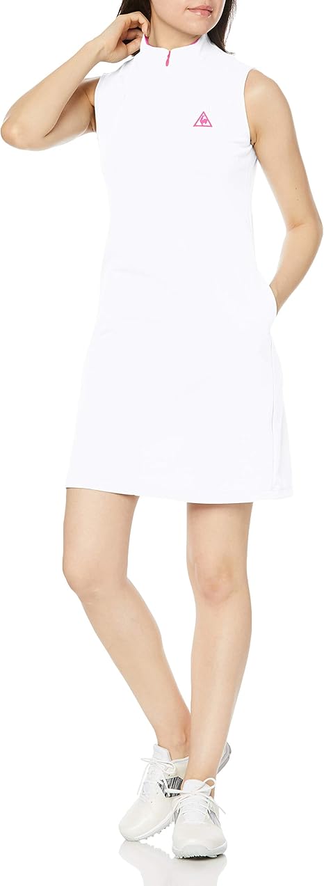 Amazon Co Jp ルコックスポルティフゴルフ ワンピース Qgwpjj05 レディース Wh00 ホワイト 日本 S 日本サイズs相当 服 ファッション小物