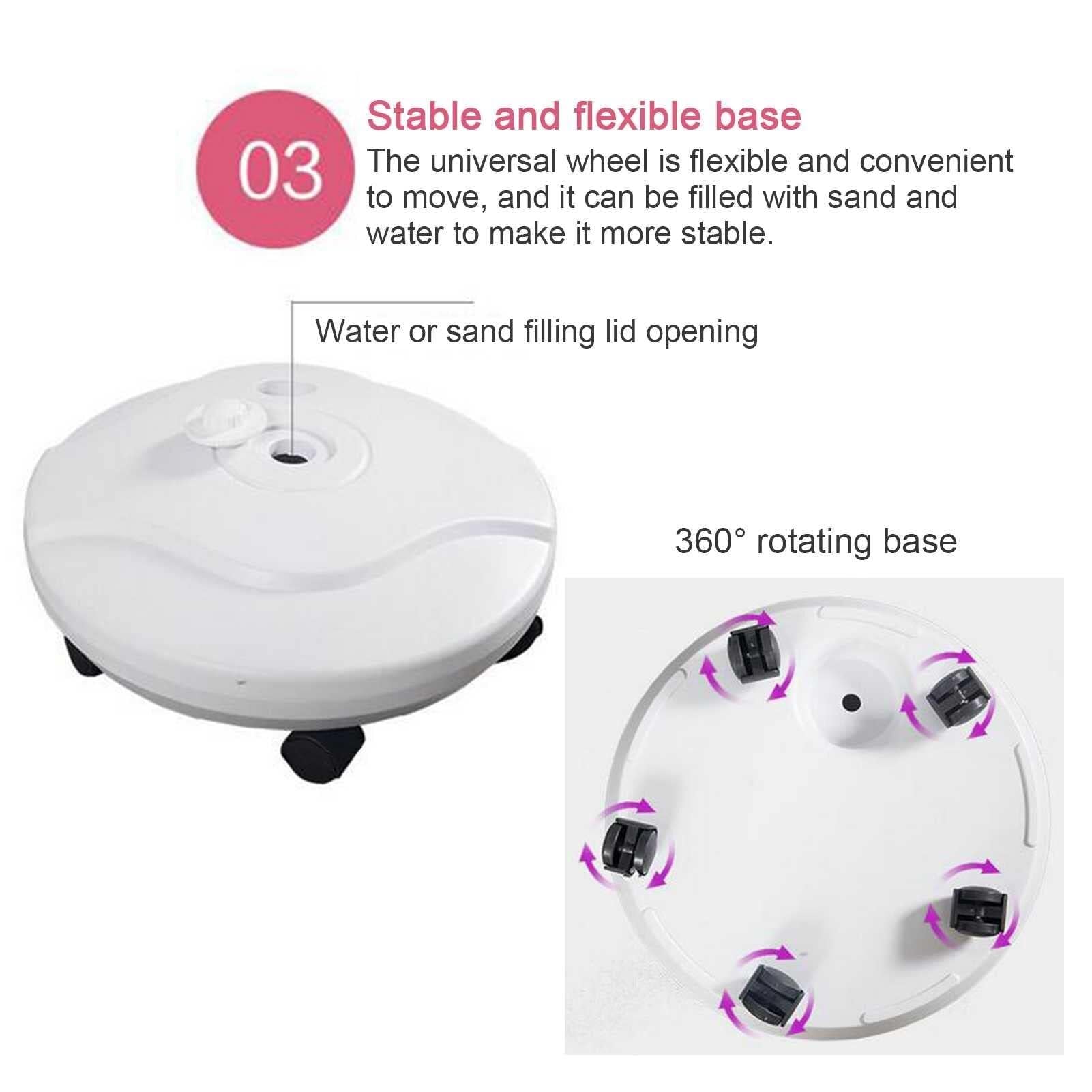 GerRiT Lampada da terra industriale moderna Lampada da terra di bellezza a LED Lampada da terra a luce fredda senza ombra Lente d'ingrandimento Tatuaggio for unghie Sopracciglio Estensione ciglia Rica