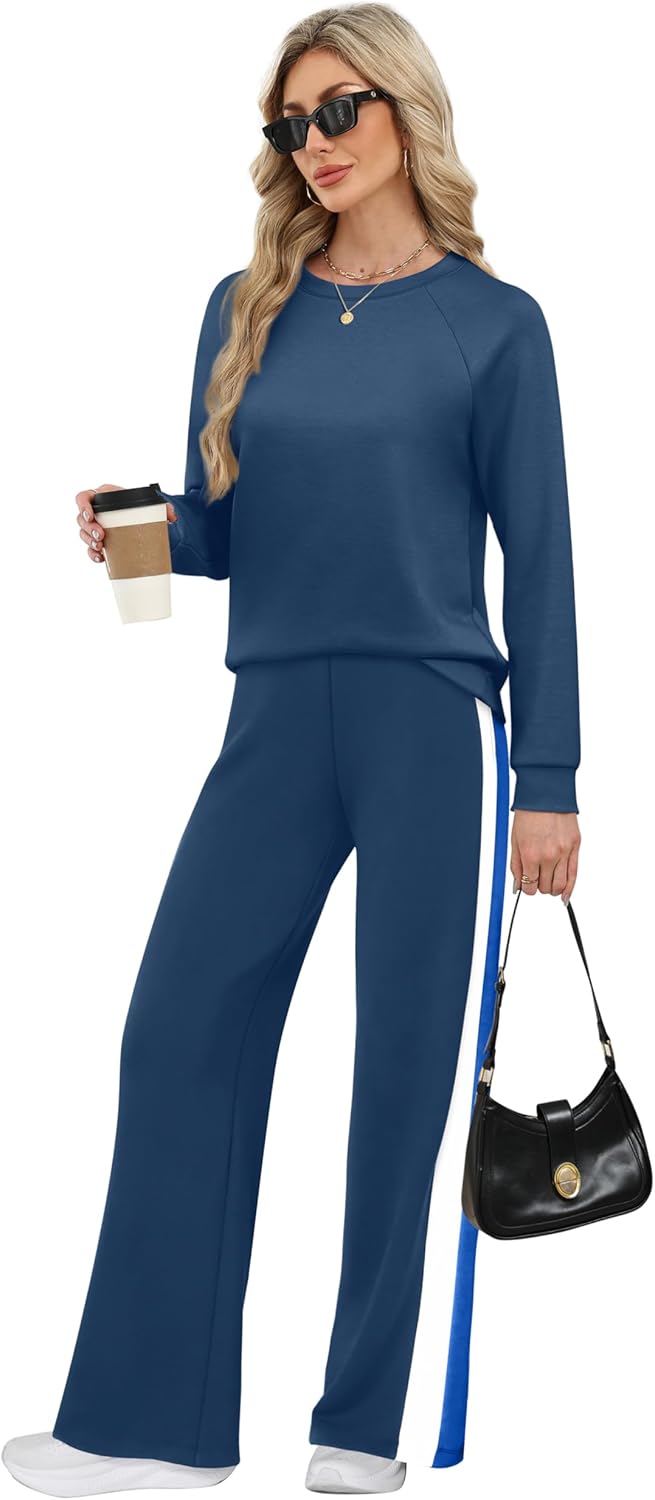 XIEERDUO 2 Piece Sets for Women Fall Fashion Must Have Teachers Airport Outfits 2025 Winter Clothing Lounge Sets Sweatsuits