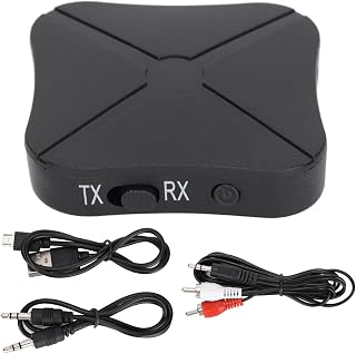 Adaptador de baixa latência, adaptador de áudio sem fio leve 2 em 1, portátil, transmissor sem fio para fones de ouvido de computador