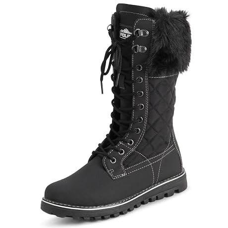 POLAR Faux Fur Snow Boots: Warm, Dry Winter Walking