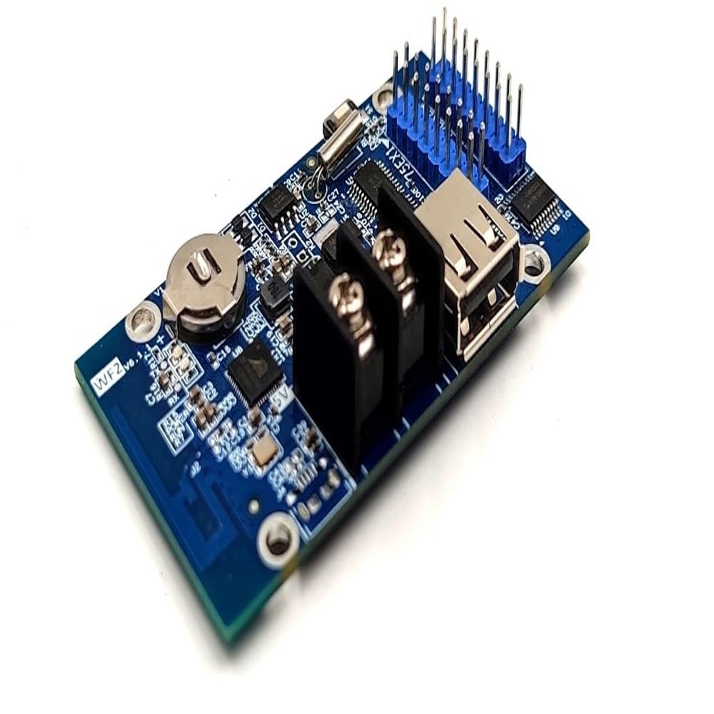 AL-QURAISH HUIDU HD-WF2 Full-Color LED Display Controller with Wi-Fi and USB Support (HUIUD HD-WF2)