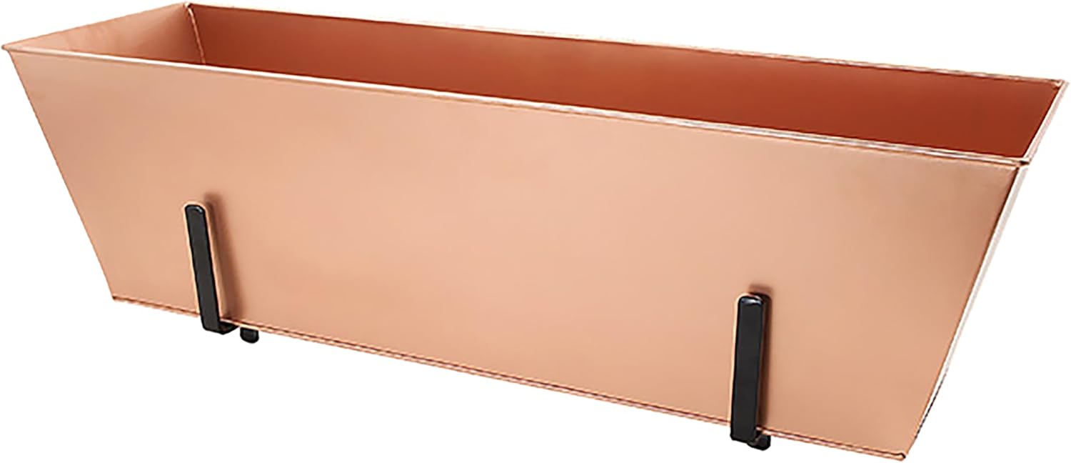 Achla Designs Window Flower Box Deck Railing Brackets, for 2 x 6, BGK-14