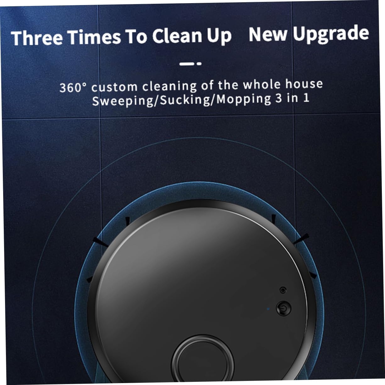 ABOOFAN Automated Vacuum Cleaner Self-Emptying Feature Robotic Mopping for Homes