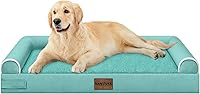 Vista 95 de Cama grande para perros ortopédica lavable: camas con almohada XL para perros grandes, sofá de espuma viscoelástica, impermeable, funda extraíble