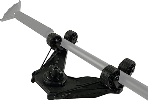 Miniatura 3 de YakAttack DoubleHeader con Dual ParkNPole RotoGrips, Negro (TMA-1004-BK)  Accesorios de pesca en kayak