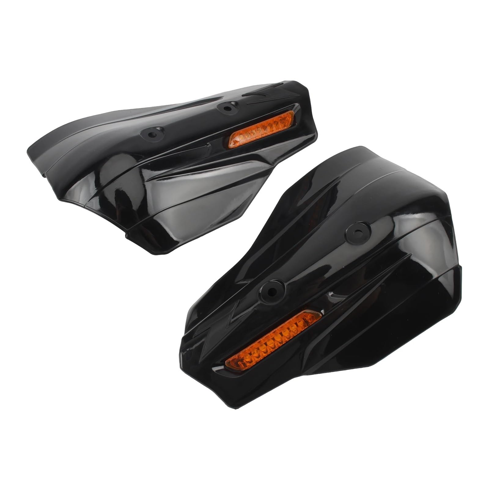 Ochraniacze dłoni Pasuje do ZETA XC-PRO K&TM XC SX EXC Motocross jelca z kierunkowskazem DirtBike Supermoto(Black B)