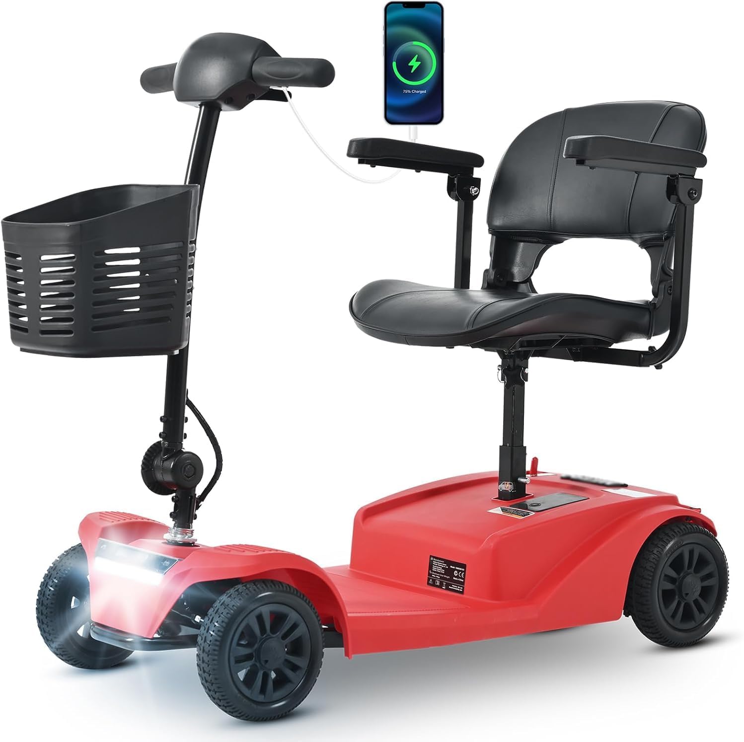 4 Wheel Mobility Scooters for Seniors Adults 400 lbs Capacity product image
