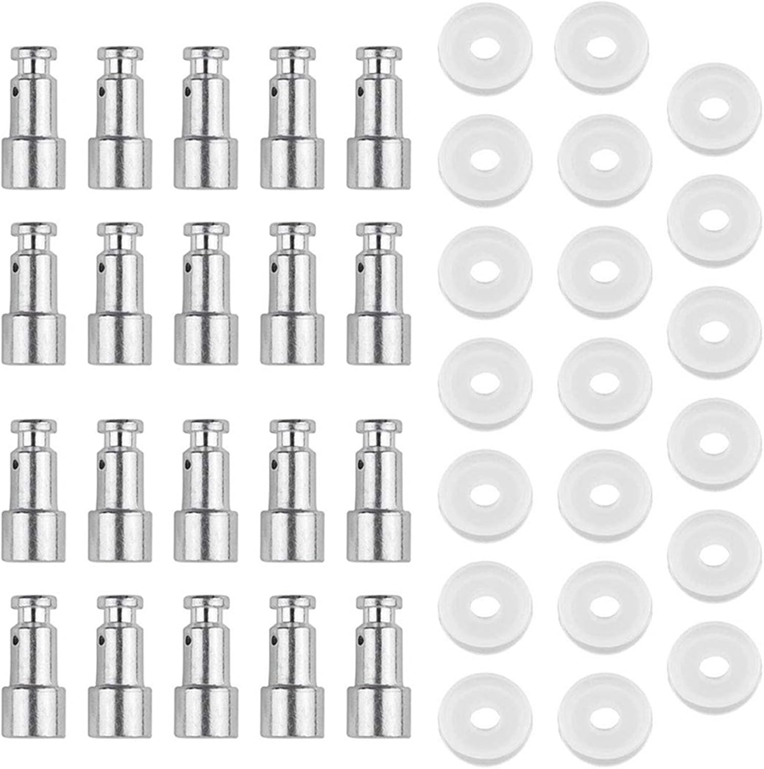 Float Valve Seal 50/100/200/400/800pcs Pressure Cooker Steam Valve Universal Replacement Floater and Sealer For Pressure Cooker(200pcs)