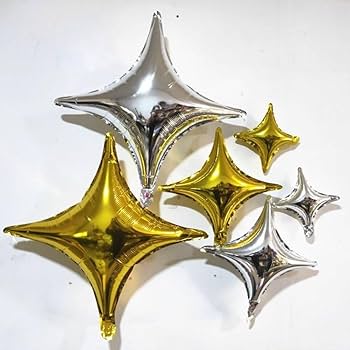 Amazon | Motto Collection 60cm 10個 星 スター 星形 バルーン 風船