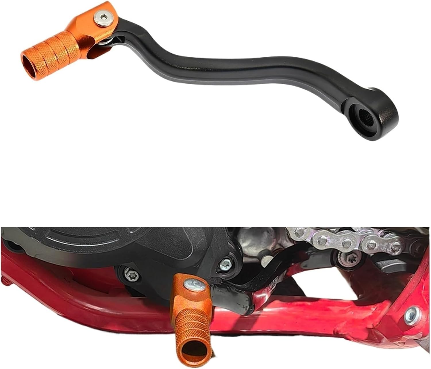 Gear Shift Lever Fit for K-tm SX EXC TPI XC XC-W SX-F EXC-F XC-F XCF-W 125 250 350 450 505 Fit for Husqvarna TE TC 125 250 TE TX 300 FX350(Red)