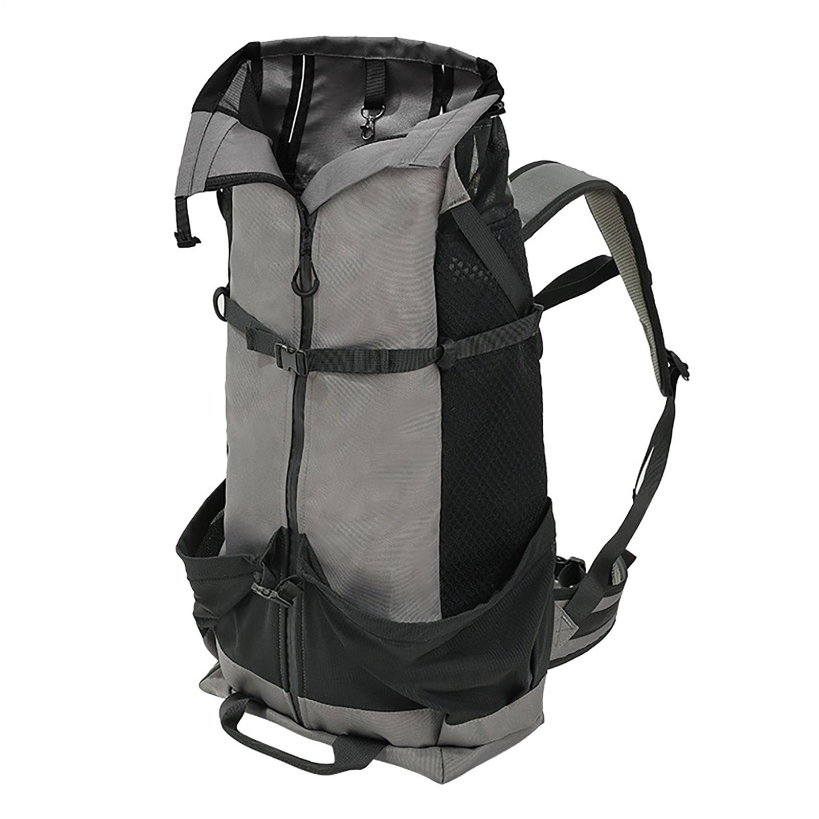 Mochila grande para perros - Bolsa de transporte para mascotas con diseño antipellizco | Mochila multifuncional al aire libre para perros, antiescape, espaciosa, cómoda, perfecta