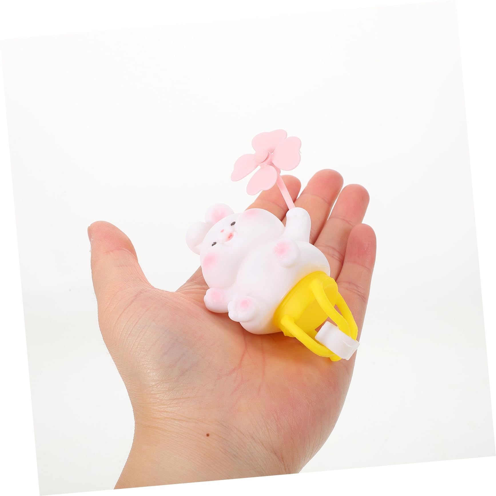 balacoo Cute Duck Spring Decor for Bike Handle Adorable Swinging Decoration for Bicycles Scooters Easy Installation Whimsical Design for Riders