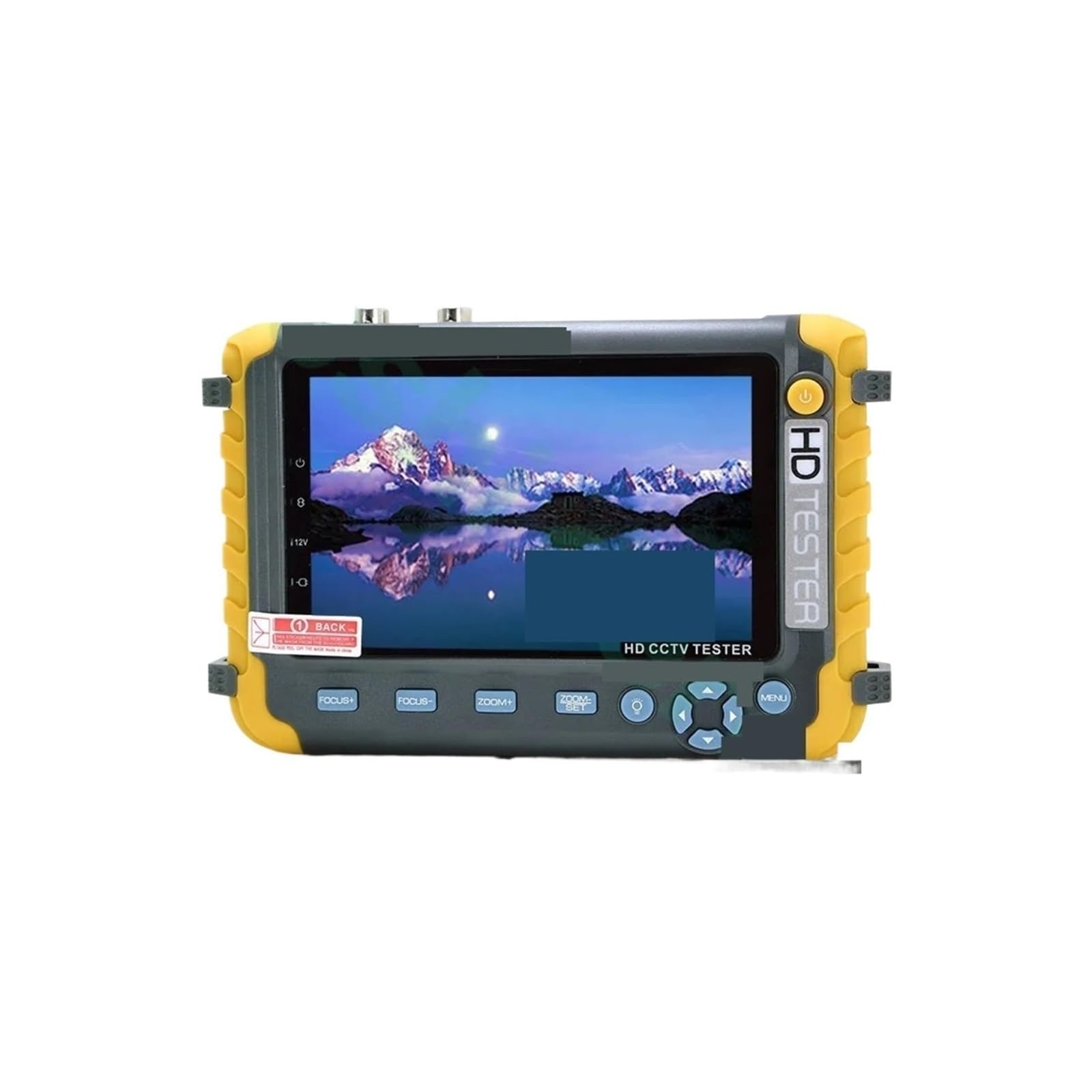 CCTV Tester, IV8W 5 Inch CCTV Tester Monitor 8MP TVI AHD CVI CVBS Security Camera Support PTZ VGA Input(IV8W)