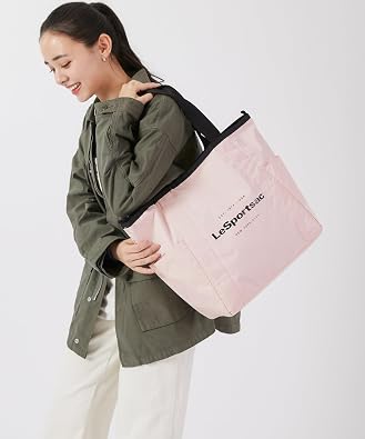 Amazon | [レスポートサック]【公式】トートバッグ LG REVERSIBLE PKT