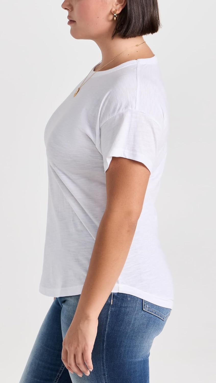 Madewell Women's Whisper Cotton Rib Crewneck Tee - Image 4