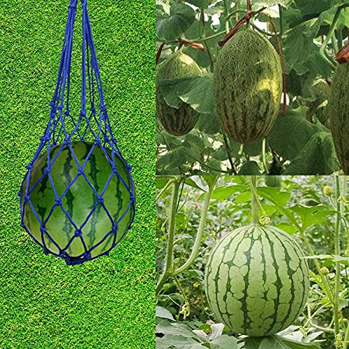 Melonen-Hängenetze 5 Stück – Für Vertikalen Garten, Wassermelone & Honigmelone, Wiederverwendbar