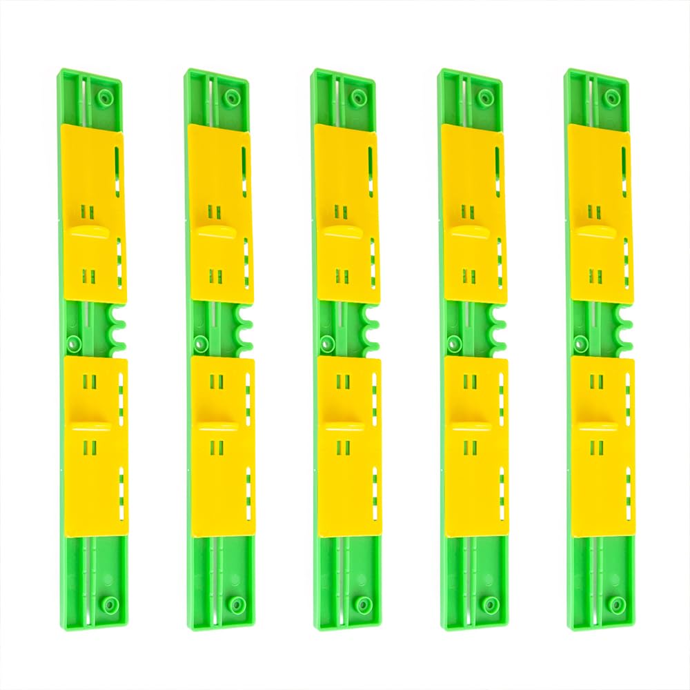 5/10 Pack Beehive Entrance Reducer 8 Frame bee Hives Mouse Entrance Guard Adjustable bee hive mice Guards Beekeeping Beekeeper Tools