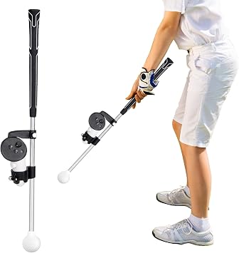VR Weighted Golf Club Compatiable for Meta Quest 3/Quest 3S Controller Attachment for Realistic Golf Experience Secure Controller Grip Enhanced VR Accessories for Quest 3/3S