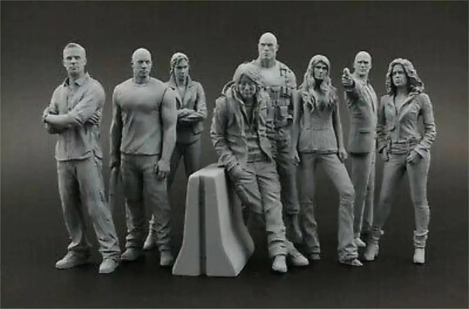 1/35 resin figure resin model kits unpainted miniatures(8 figures) 04403
