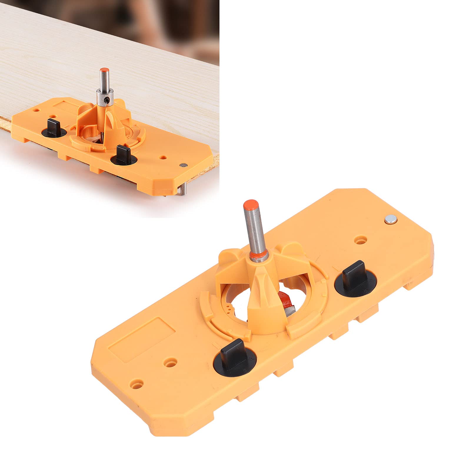 35mm Woodworking Hinge Hole Puncher Cabinet Door Hinge Hole Opener Hinge Hole Opener Hinge Hole Drilling Kit Durable for Woodworking Tools