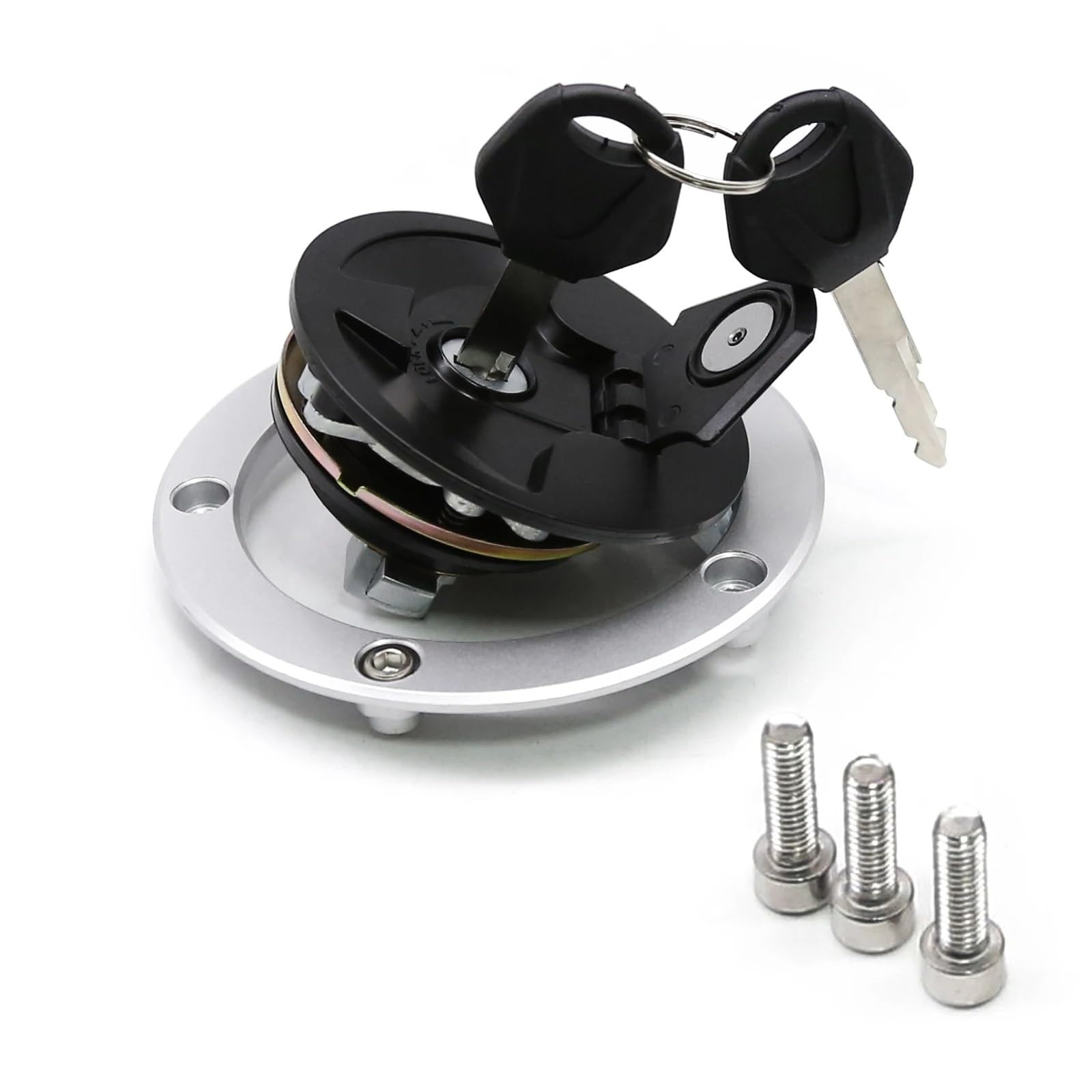 オートバイ燃料ガスキャップ点火スイッチシートロックセットキーFor