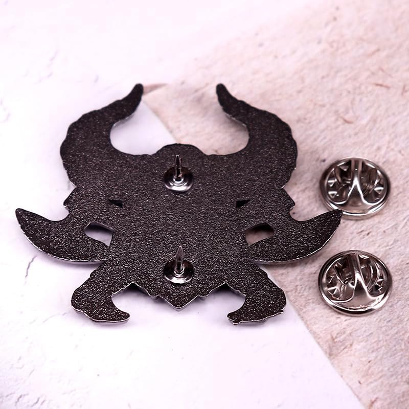 Viking Berserker Enamel Pin Crazy Double Axe Warrior Badge Brooch For Backpacks Coats Hats Accessories - Image 3