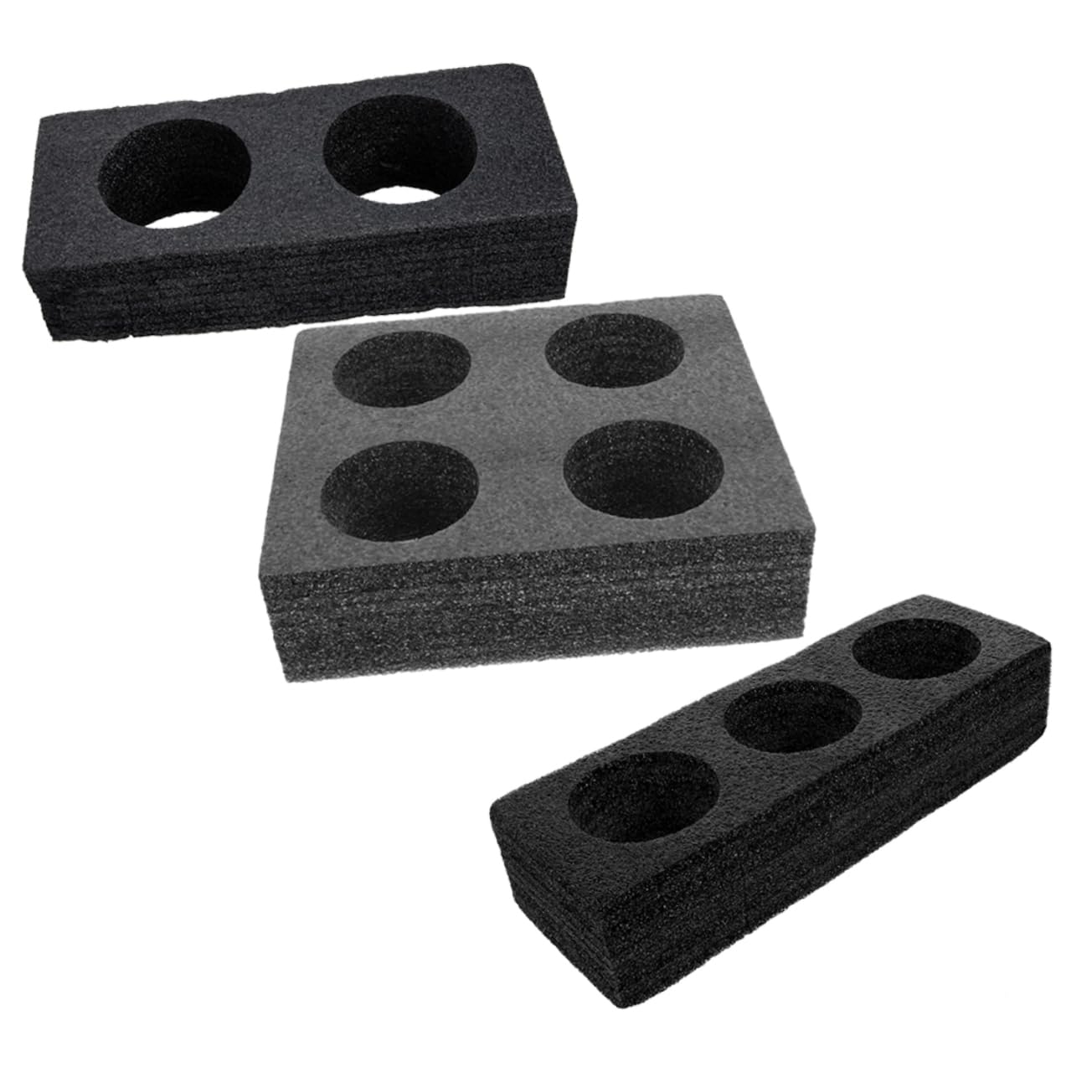 Ciieeo 2 Juegos Posavasos Para Bebidas Vaso Con Tapa Y Porta Tazas De Café Con Ganchos Móviles. Expansor De Portavasos De Coche Dispensador Algodón Perlado Black Reutilizable 3 Piezas * 2