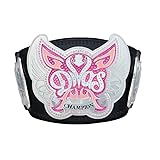 Divas Women Wrestling Championship Title Belt Replica White - Adult Size - 2mm - 52 Inches Length (Black)
