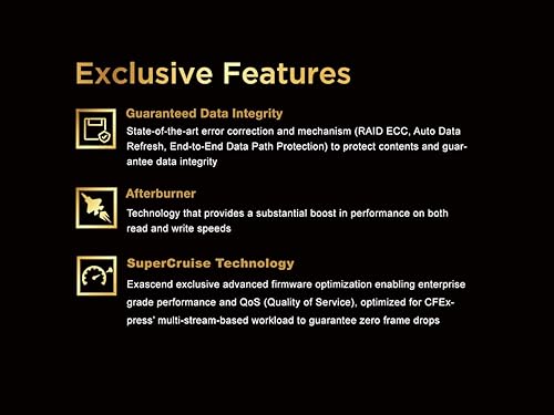 Miniatura 6 de Tarjeta CFexpress esencial de 512 GB tipo B, hasta 1,700 MBs, compatible con Canon, Nikon, Panasonic y otras cámaras