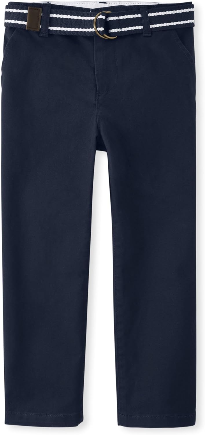 Gymboree Boys' and Toddler Belted Chino Pants - Picture 4 of 32