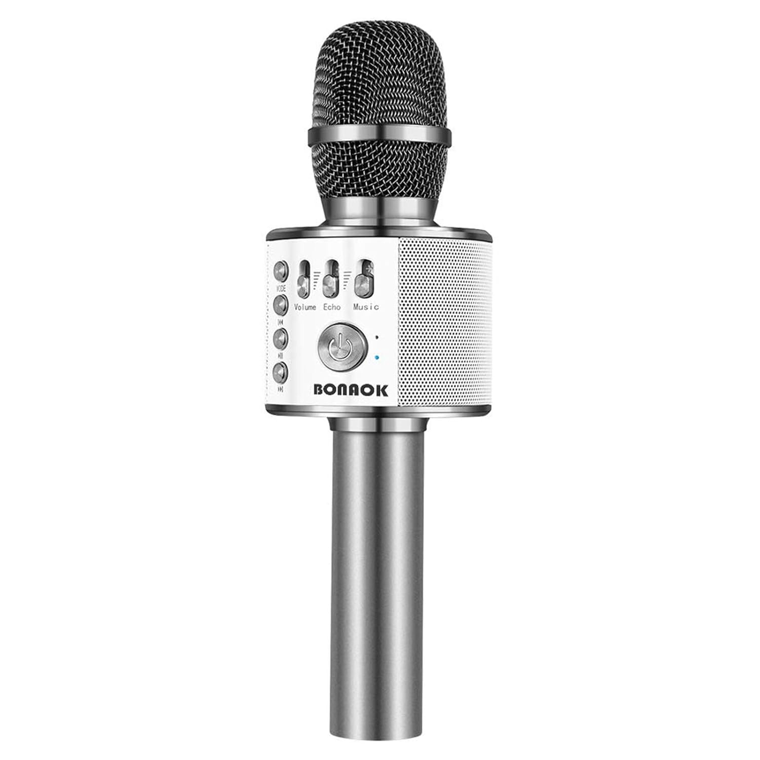 BONAOK Wireless Bluetooth Karaoke Microphone,3in1 Portable Handheld