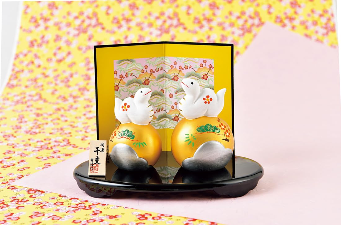Amazon.co.jp: 昭峰 2025年 干支 巳年 蛇 開運 金燿 彩宝 玉福 巳 夫婦