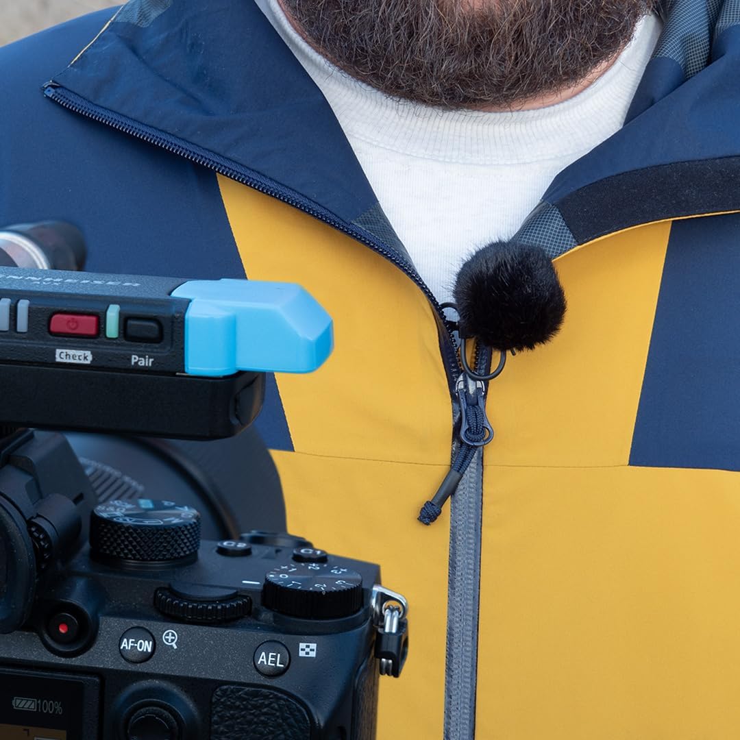 Bubblebee Outdoor Mic Kit for ME 2 Mic – Wind Noise Reduction Dead Cat Lavalier Microphone Wind Muff - Content Creators, Videographers, Audio Engineers & Filmmakers image 2