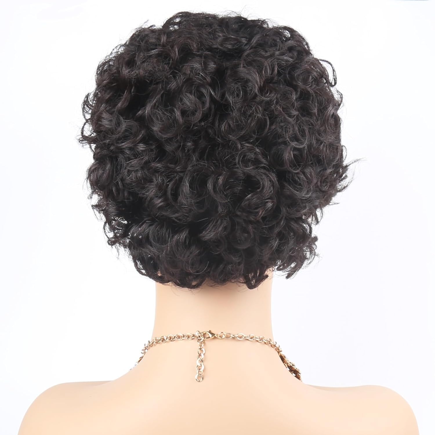 Short Pixie Cut Wig Human Hair for Black Women Curly Bob Wig Human Hair 13x1 Human Hair HD Lace Front Wigs Pre Plucked Natural Black Color