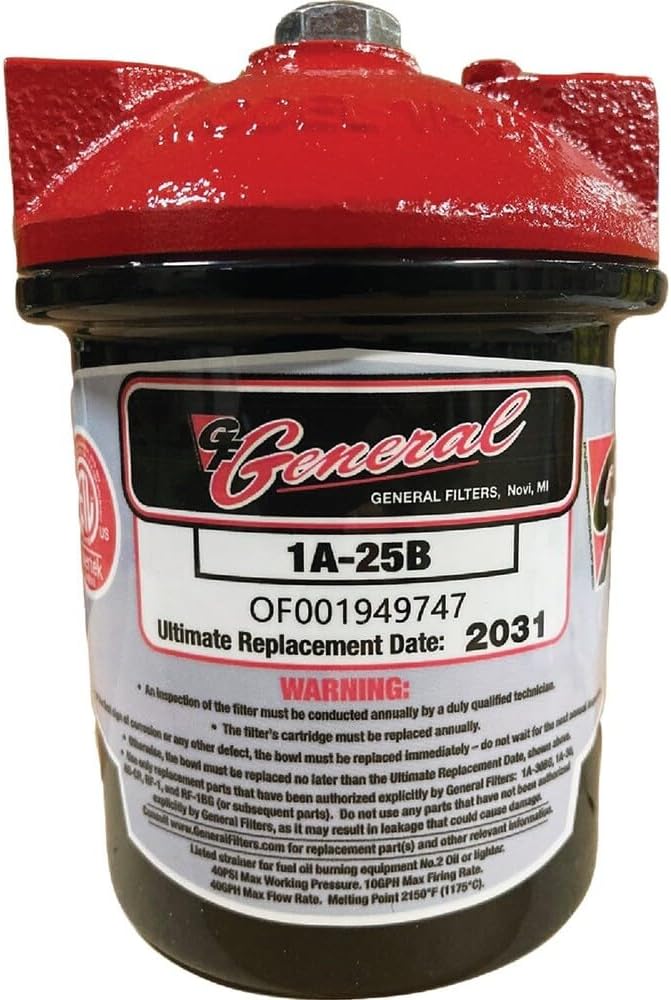 Gneral Filter 1A-25B 3/8" Standard Fuel Oil Filter
