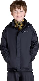 Pakka Kids Waterproof Jacket - Wind Resistant, Lightweight,Breathable Rain Coat for Girls & Boys, Packaway Bag - For Rain, Spring Summer