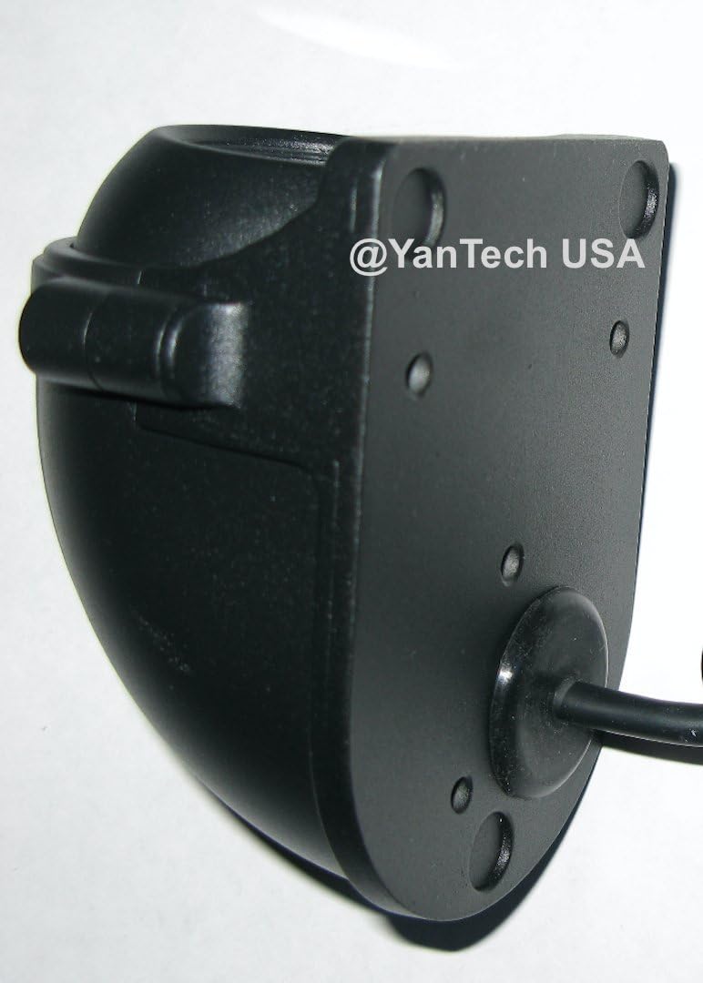 CCD Color Rear View Side Roof Ceiling Mount Cameras with HIGH Resolution 700TVL, Wide Angel 120 Degree View, 12 IR Lens for Night Vision, 4-pin Connector. - by YanTech USA