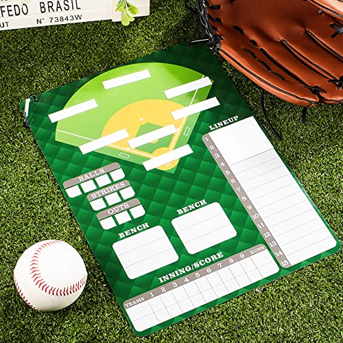 Magnetic Dugout Board Baseball Magnet Board With 60 Lineup Cards Magnetic Baseball Lineup Board Softball Lineup Board For Dugout Baseball Coaching Accessories With 2 Snap Hooks For Dugout Display #TOP5