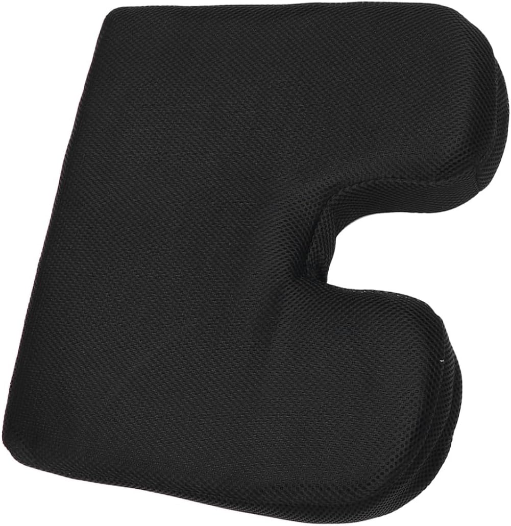 1pc Shaped Heightened Seat Cushion Pad for Car Office Home Breathable Ventilated Design for Tail Vertebra Support for Comfort During Drives