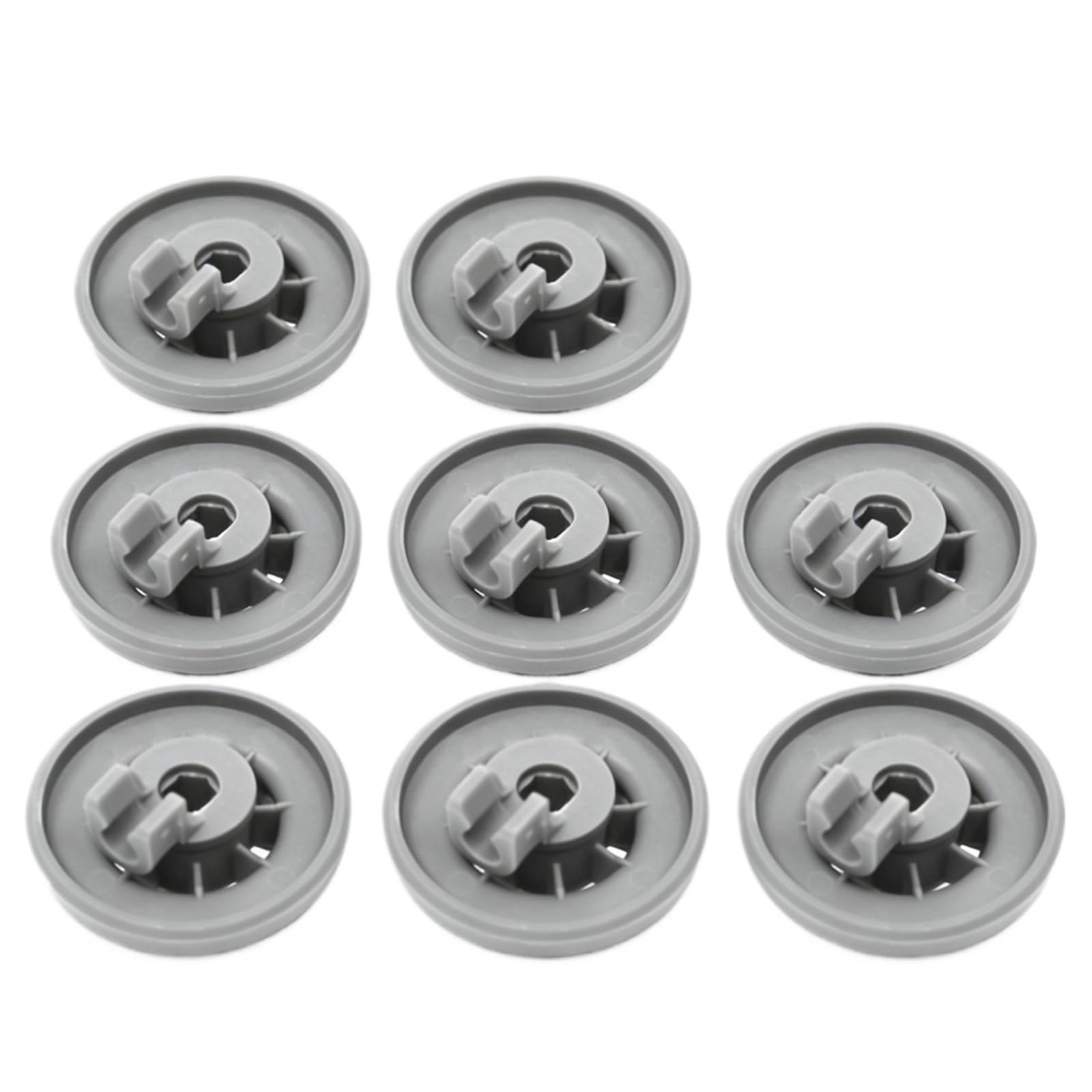 165314 Dolne koło do zmywarki do naczyń, kompatybilne z Kenmore, części zamienne 00165314 AP2802428 420198 423232 AH3439123 (8 szt.)